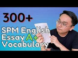 1 coursework assessment manual 1.0 introduction in line with the implementation of the teaching and learning of science and technology subjects in english, the curriculum development. 300 Vocabulary For Spm English Essay A English Spm Continuous Writing Paper 1 A Tips Youtube