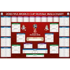 2018 Fifa World Cup Russia Bracket Chart Poster Fifa World Cup World Soccer Shop World Cup