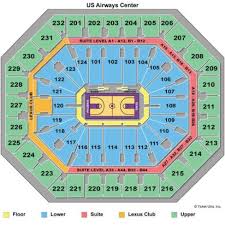 10 Uncommon Us Airways Center Seating Chart For Concerts