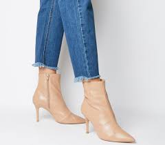 Qupid sorrento camel suede boot size 8 nwb. Office Acquaint Dressy Stiletto Boots Camel Leather Ankle Boots