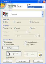 Epson india pvt ltd.,12th floor, the millenia tower a no.1, murphy road, ulsoor, bangalore, india 560008. Selecting Epson Scan Settings