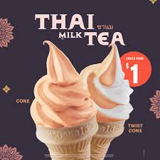 Originating in taichung, taiwan in the early 1980s, it includes chewy tapioca balls (boba or pearls) or a wide range of other toppings. Mcdonald S Thai Milk Tea Mcflurry And 1 Ice Cream Cones Are Back Eatbook Sg New Singapore Restaurant And Street Food Ideas Recommendations