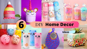 These easy diy craft ideas will definitely help you pick up a new hobby. Diy Home Decor 6 Easy Home Decor Item Made From Waste Materials Youtube