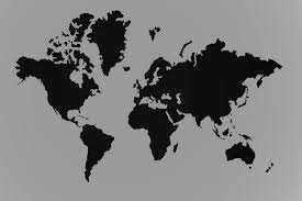 Pemandangan gambar senja di sore hari. Free Ship World Map Black And Gray Classic Retro Photo Wallpaper Custom Canvas Poster Pn 239 Wallpaper Kitchen Wallpaper Locationwallpaper Flock Aliexpress