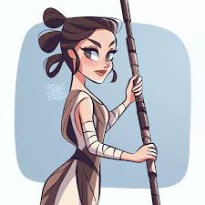 Madalena Digital Artist On Instagram Swipe For Time Lapse Video Still Having Fun With Procreat Cartoon Art Styles Girls Cartoon Art Star Wars Cartoon