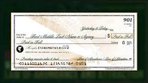 How to protect yourself from fraudulent checks given to you. Write Yourself A Check Lesson 11 Youtube