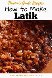 How To Make Latik Toppings Or Garnish For Biko Or Sinukmani And Other Kakanin Latik Is Made From Coconut Milk Curds In 2020 Recipes Bukayo Recipe Filipino Desserts