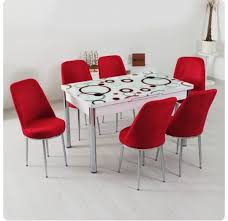 6 kişilik açılır masa sandalye camın altı e1 normunda sağlığa zararsız melamin kaplı 18 mm suntalam. Tiviza 6 Kisilik Acilir Yemek Masa Sandalye Takimi Ev Dekoru Mobilya Sandalye