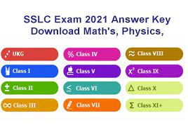 Maybe you would like to learn more about one of these? Sslc Exam 2021 Answer Key March April Higher Secondary Plus Two Sslc Physics Maths Chemistry Model Exam Key