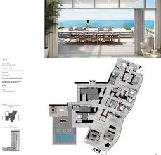 Waiea Ward Village Honolulu Grand Penthouse Level 35 6br 6 5ba 8 502 Sq Ft Interior 2 043 Sq Ft Lanai Pric Hotel Floor Plan Luxury House Plans Hotel Plan