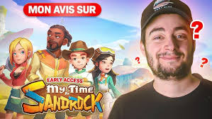 ╰➤Rencontre avec LOGAN & amélioration des outils !〖My time at Sandrock〗  ·#02