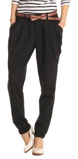 Damen Chino Hosen Bundfalten Hose Gr 40 L Damen Chinohosen Schwarz Damenhosen Amazon De Bekleidung Bryuki Shite