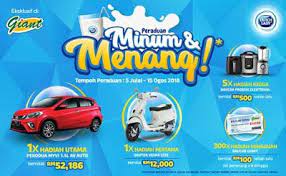 Win prizes by joining photo contest, lucky draw, sms and slogan contest and more. Dutch Lady Minum Menang Contest Win Myvi Vespa Vouchers Malaysia Online And Offline Contest Portal Food Web Design Contest Poster Contest
