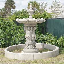 Home decor interior designers & decorators furniture stores. Limestone Hand Carved Fontana Sacchi Authentic Provence Water Fountains Outdoor Fountains Outdoor European Garden