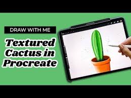 Check out what cactus seed's price is! How To Draw A Textural Cactus