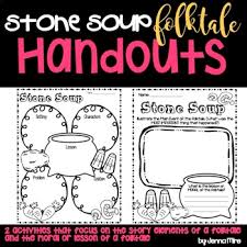 Free, printable, no registration required. Stone Soup Folktale Handouts Stone Soup Beginning Of The School Year This Or That Questions
