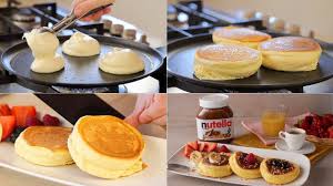 Pancakes Giapponesi Con Nutella Ricetta Facile Di Benedetta Japanese Ricette Ricette Al Cioccolato Ricetta Pancake Facile