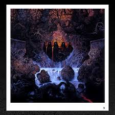 It helped establish a distinctively swedish sound in the death metal genre, while being more accessible than its predecessor, the atonal debut left hand path. Dan Seagrave Entombed Clandestine 1991 Album Cover Prints Dan Seagrave