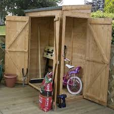 6ft X 2 6 Pent Roof Log Tool Storage Shed Outside Garden Store Double Door 6x3 3 Wooden Storage Sheds Garden Storage Shed Garden Storage
