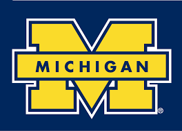 #hail #michiganwolverines #football #goblue #michigan #wolverines #michiganfootball #michiganwolverinesfootball i have been wanting to work up a actual michigan logo that uses a wolverine for a while. Michigan Wolverines Secondary Logo Ncaa Division I I M Ncaa I M Chris Creamer S Sports Logos Page Sportslogos Net