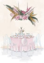 Next, hang your dried flower hanger on a hook. 5 Hanging Elevated Floral Wedding Installation Ideas Always Andri
