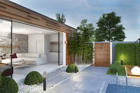 Garden house design is an award winning garden design and landscape construction company perhaps you need a garden design, want to find just an expert landscaping team, or need the. Luxury Modern House Garden Design Corpus Architects Media Renders 3 Archello