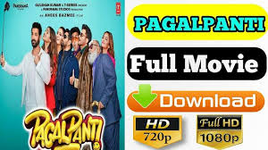 Download Pagalpanti 2019 Full Movie Download 720p 480p Full Movies Download Download Movies Full Movies