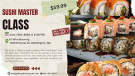 Sushi Master Class at Hi Wire Brewing