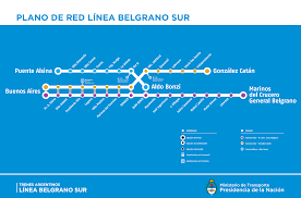 El tren roca desde la estación constitución recorre el sur de aérea metropolitana de buenos aires. Horariostren Horarios Linea Belgrano Sur