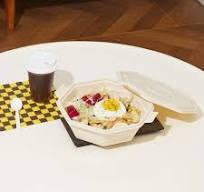 85 oz Octagonal Cornstarch Food Container | Eco Takeout Box