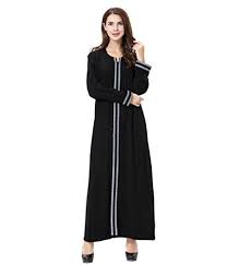 Dreamskull Damen Frauen Muslim Abaya Dubai Muslimische Kleid Kleidung Winter Kleider Arab Arabisch Indien Turkisch Casual Abe Kleidung Langarm Kleid Abendkleid