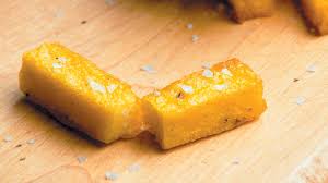Drizzle over oil and turn to coat. Polenta Chips Scagliozzi Recipe Italian Recipes Sbs Food