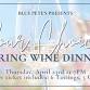 Pour Choices: Spring Wine Dinner