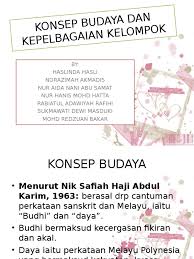 Maksudmu aku selingkuhan bu anita kan? 1 Konsep Budaya