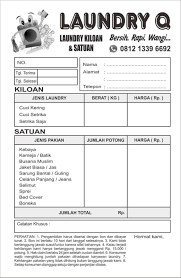 Please copy and paste this embed script to where you want to embed. 91 Contoh Desain Bon Laundry Paling Bagus