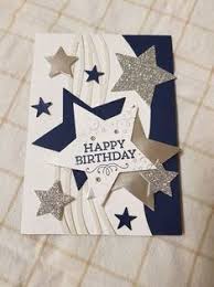 Homemade Birthday Cards For Guys Birthday Card Handmade Paper Scrap Stars Glitter Celebrate Happy Birthday Kids Birthday Cards Birthday Cards For Boys Kids Cards