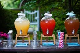 Distributeur Boisson Bar A Boisson Fruits Mariage Boissons Fraiches