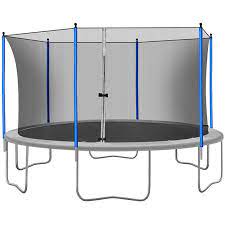 ( 4.5 ) out of 5 stars 945 ratings , based on 945 reviews current price $309.00 $ 309. 15 Foot Kids Trampoline Outdoor Trampoline With Safety Enclosure Net 108 Springs Steel Tube Circular Trampolines Outdoor Parkside For Kids Family Jumping Trampoline Kids Trampoline Q8431 Walmart Com Walmart Com