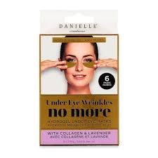Danielle Dark Circles No More Hydrogel Undereye Masks, 6 Pairs, Collagen &  Lavender, 6 Piece