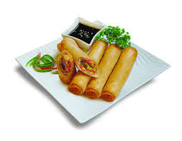 Fill a tablespoon or two on lower half, roll into center then add more cheese. Vegetable Spring Roll Menu