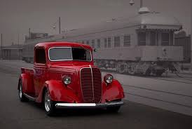 Image result for Red 1937 Truck