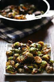 Roasted Brussels Sprouts With Garlic Recipe Recipe Recipes Vegetable Recipes Nyt Cooking