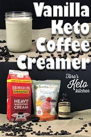 Vanilla Keto Coffee Creamer Recipe 0 Carb Tara S Keto Kitchen Low Carb Coffee Creamer Vanilla Coffee Creamer Coffee Creamer Recipe