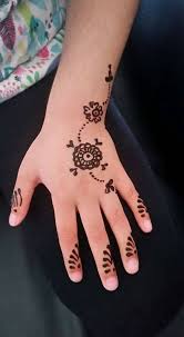 It is an ideal design because kids don't sit for a. 51 Simple Mehndi Designs For Kids