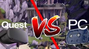 Oculus Quest Vs Pc Graphics Side By Side Comparison Apex Construct Youtube
