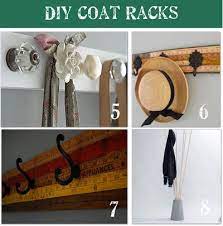 20 Diy Coat Rack Ideas Diy Coat Rack Diy Hat Rack Diy Coat