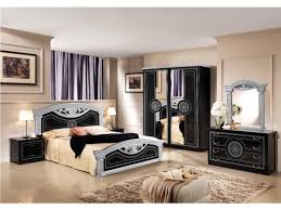 Discover our great selection of bedroom sets on amazon.com. Roma 4 Door Italian Bedroom Set In Black And Silver Immediate Delivery In Stock