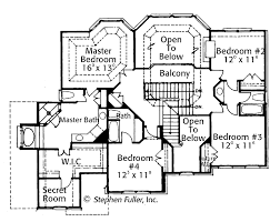 Hidden room house plans floor. Secret Room House Plans 71489