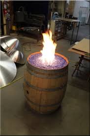 Deal for the global outdoors wine barrel gas fire table at costco. Convert A Wine Barrel Into A Safe Outdoor Firepit