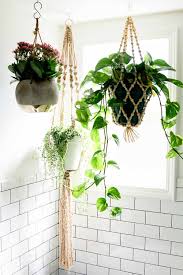Before After A Modern Bohemian Fixer Upper In Southern California Bathroom Plants Hanging Plants Plants
